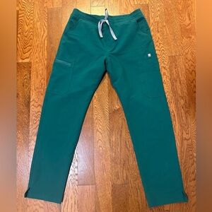 Figs Hunter Green size small/petite